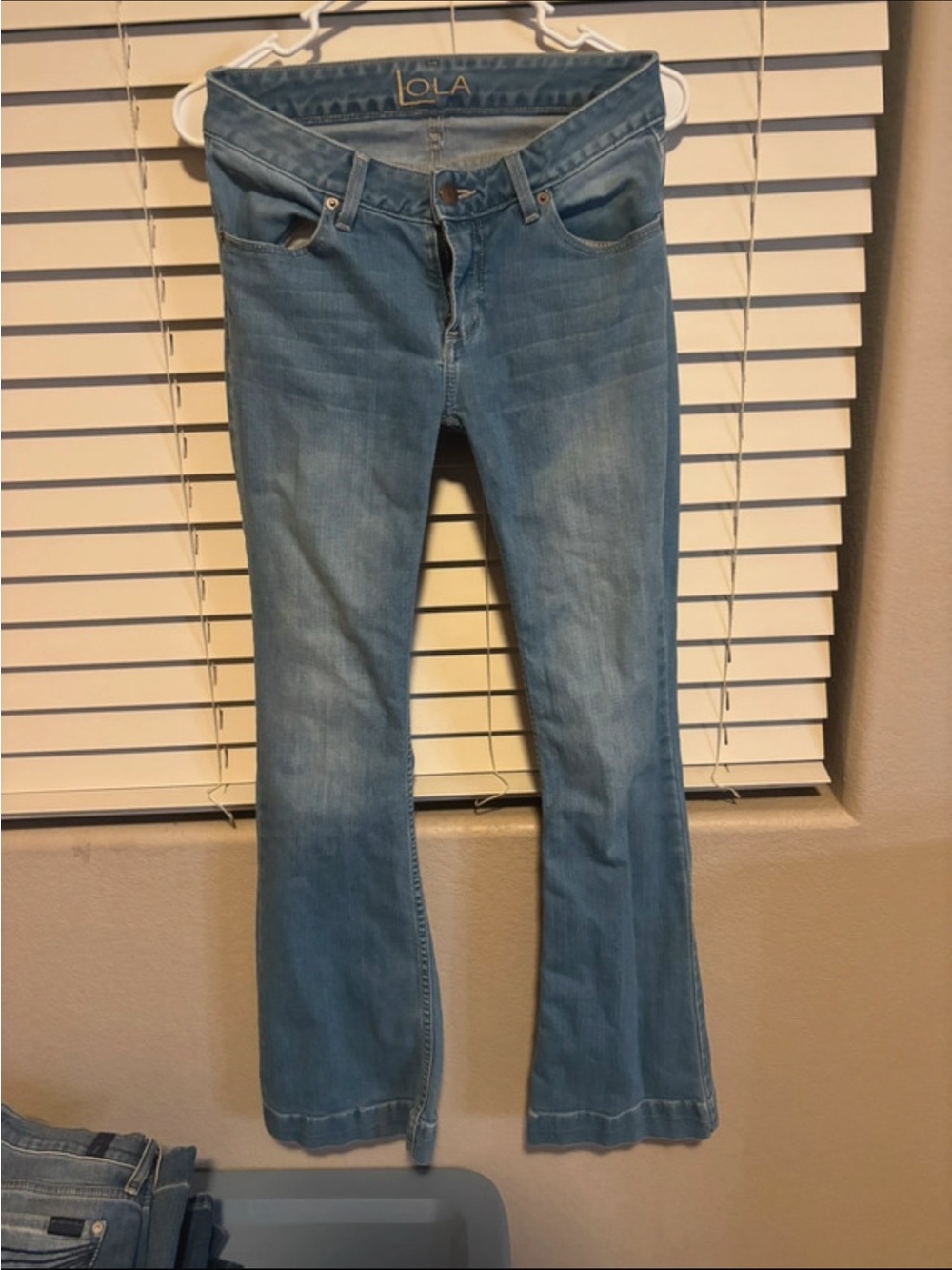 lola Light Blue Flare Jeans